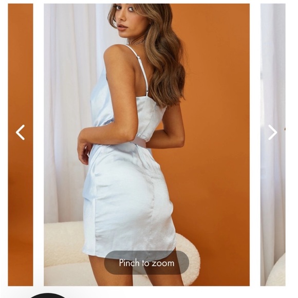 Selfie Leslie mini wrap dress - Picture 7 of 7